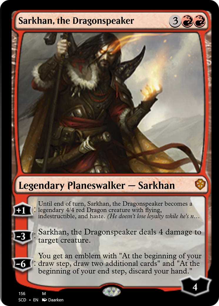 Sarkhan, the Dragonspeaker [Starter Commander Decks] | Pegasus Games WI