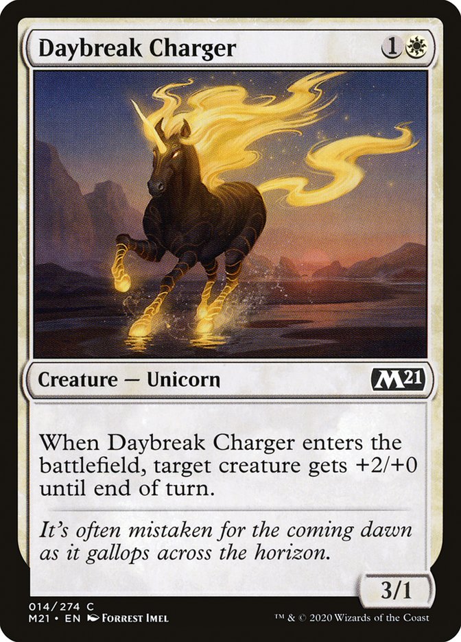 Daybreak Charger [Core Set 2021] | Pegasus Games WI