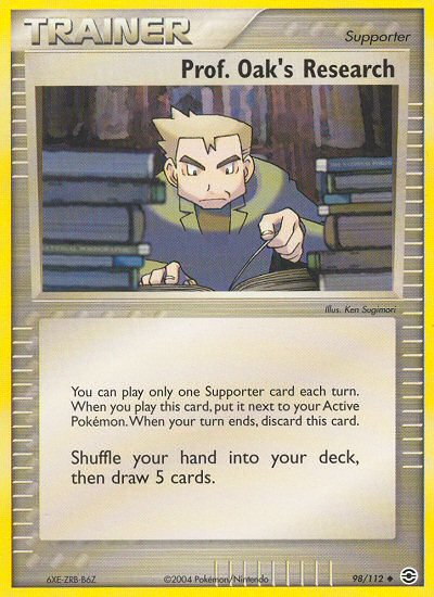 Prof. Oak's Research (98/112) [EX: FireRed & LeafGreen] | Pegasus Games WI