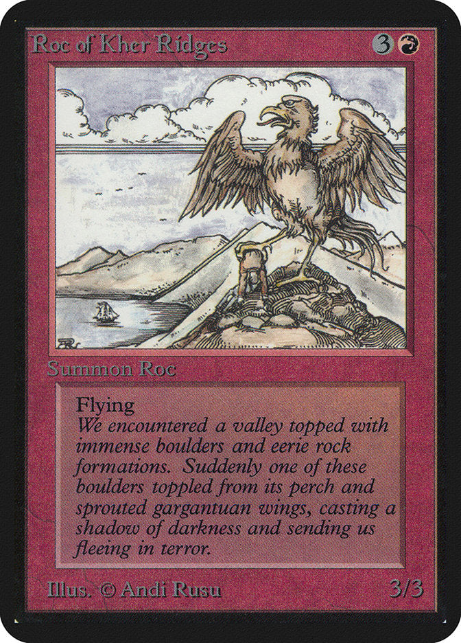 Roc of Kher Ridges [Alpha Edition] | Pegasus Games WI