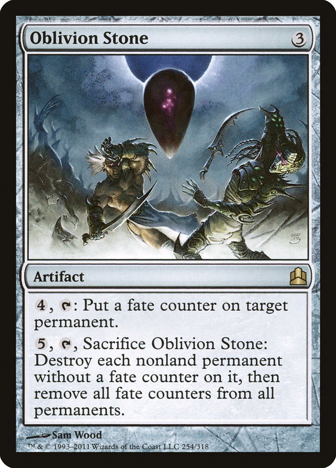 Oblivion Stone [Commander 2011] | Pegasus Games WI