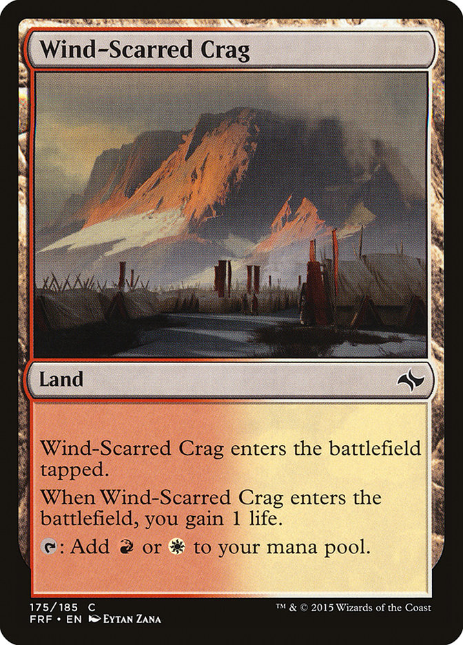 Wind-Scarred Crag [Fate Reforged] | Pegasus Games WI