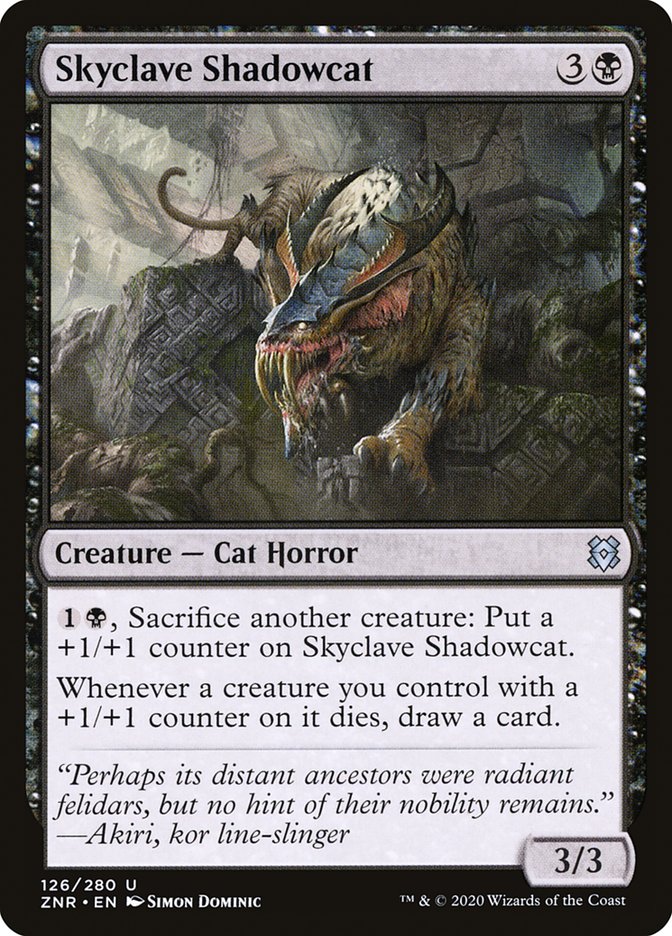 Skyclave Shadowcat [Zendikar Rising] | Pegasus Games WI