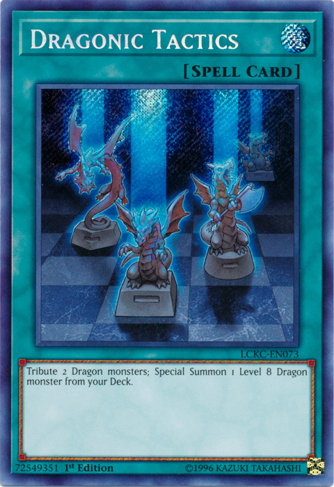 Dragonic Tactics [LCKC-EN073] Secret Rare | Pegasus Games WI