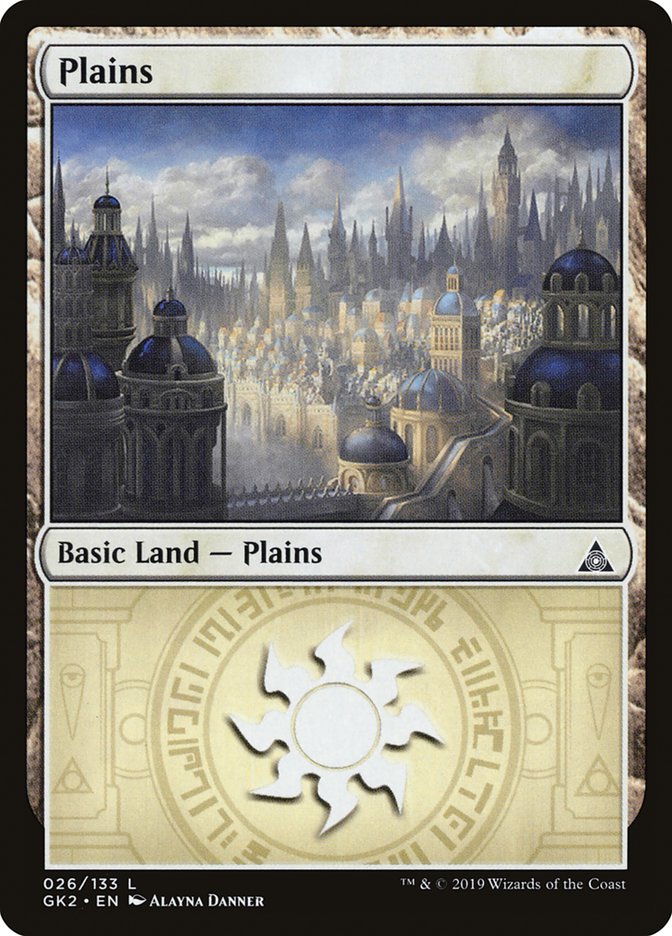 Plains (26) [Ravnica Allegiance Guild Kit] | Pegasus Games WI