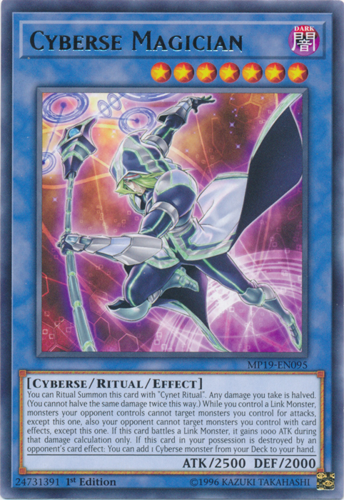 Cyberse Magician [MP19-EN095] Rare | Pegasus Games WI