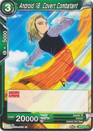 Android 18, Covert Combatant [BT9-042] | Pegasus Games WI