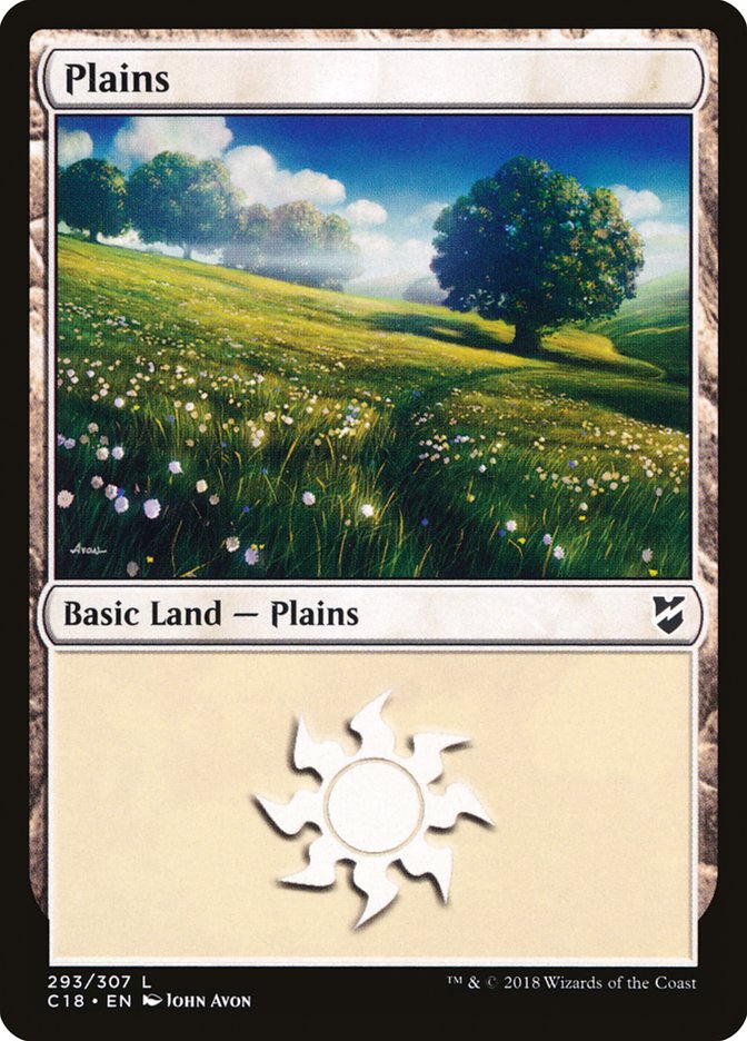 Plains (293) [Commander 2018] | Pegasus Games WI