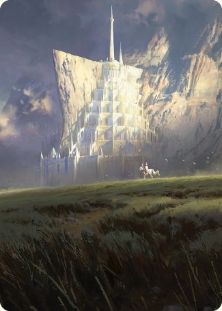 Minas Tirith Art Card [The Lord of the Rings: Tales of Middle-earth Art Series] | Pegasus Games WI