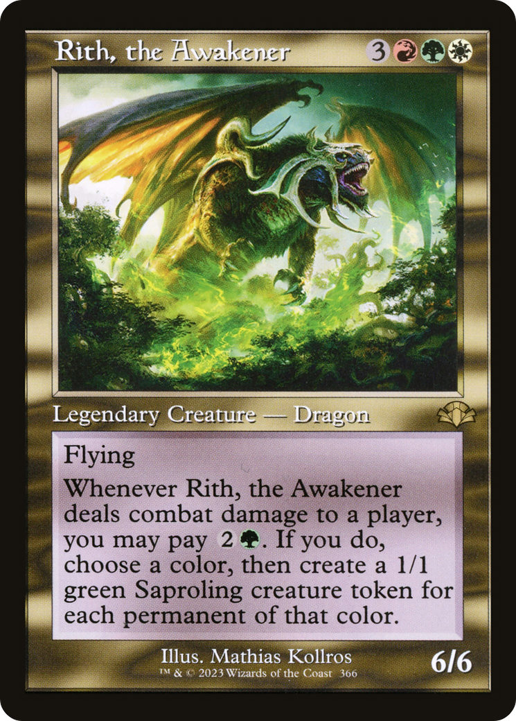 Rith, the Awakener (Retro) [Dominaria Remastered] | Pegasus Games WI