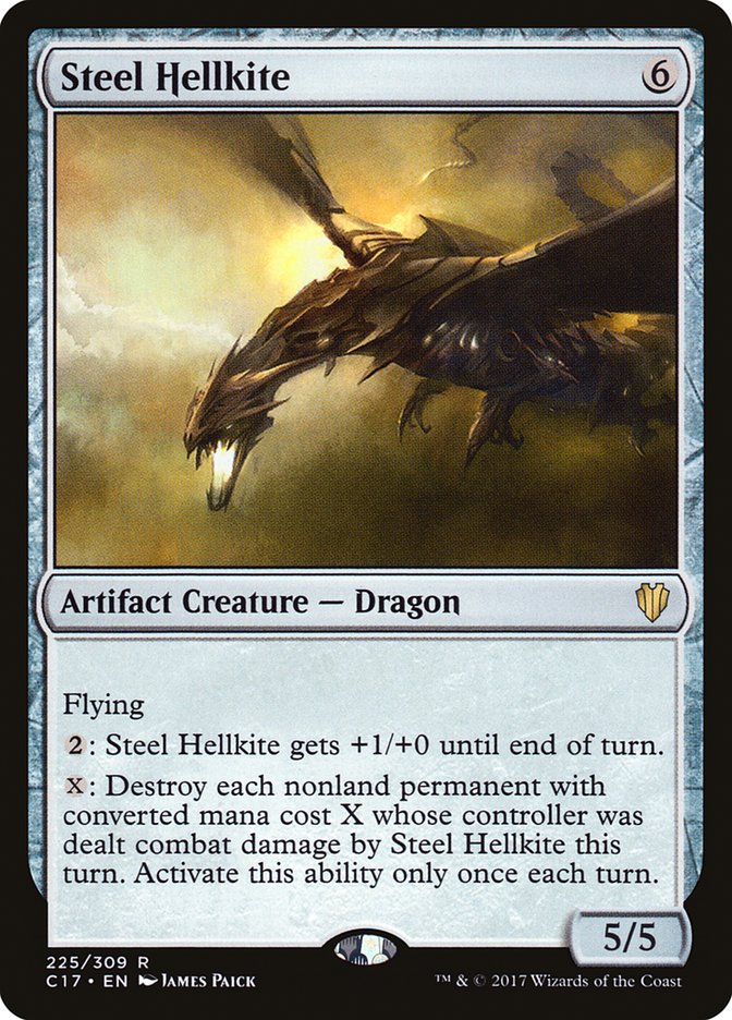 Steel Hellkite [Commander 2017] | Pegasus Games WI