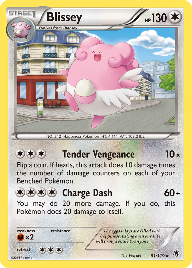 Blissey (81/119) [XY: Phantom Forces] | Pegasus Games WI