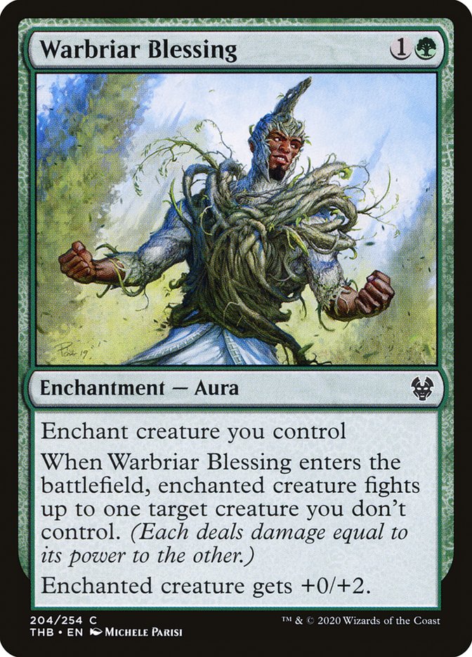 Warbriar Blessing [Theros Beyond Death] | Pegasus Games WI