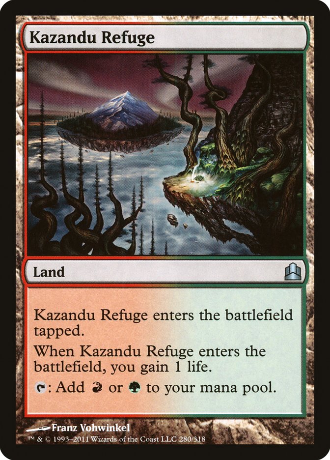 Kazandu Refuge [Commander 2011] | Pegasus Games WI