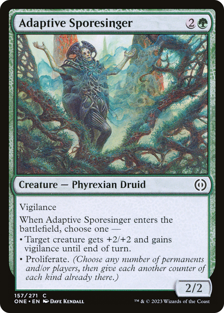 Adaptive Sporesinger [Phyrexia: All Will Be One] | Pegasus Games WI