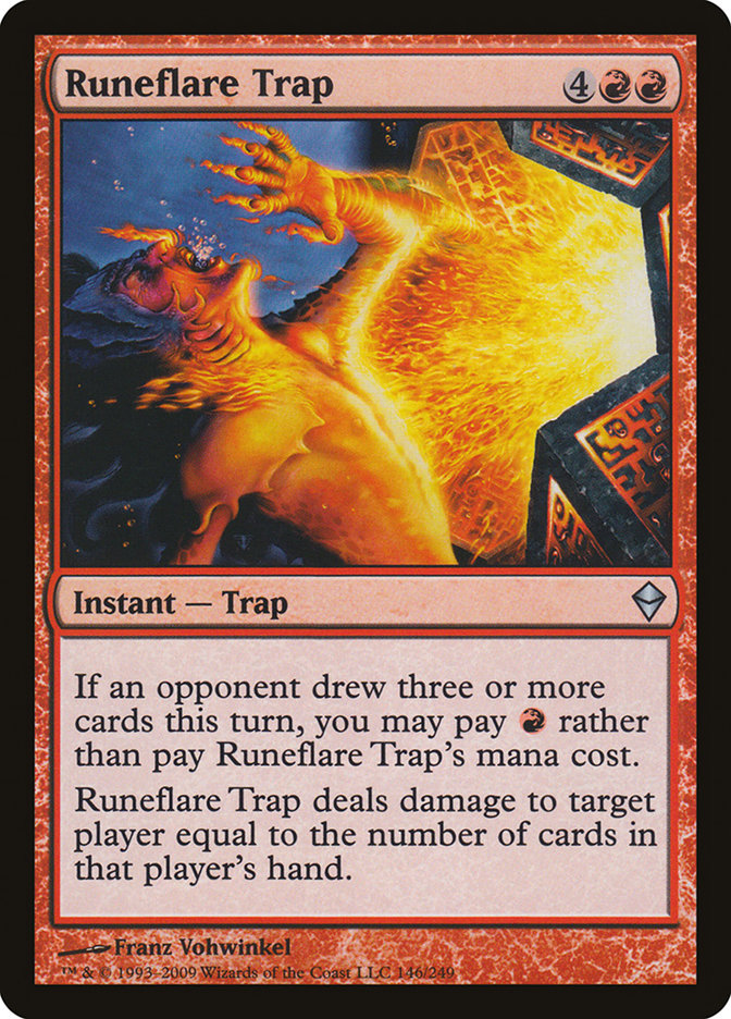 Runeflare Trap [Zendikar] | Pegasus Games WI