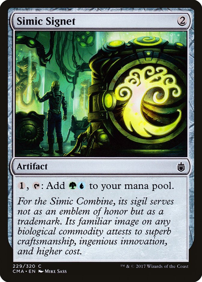 Simic Signet [Commander Anthology] | Pegasus Games WI