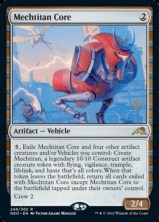 Mechtitan Core (Promo Pack) [Kamigawa: Neon Dynasty Promos] | Pegasus Games WI