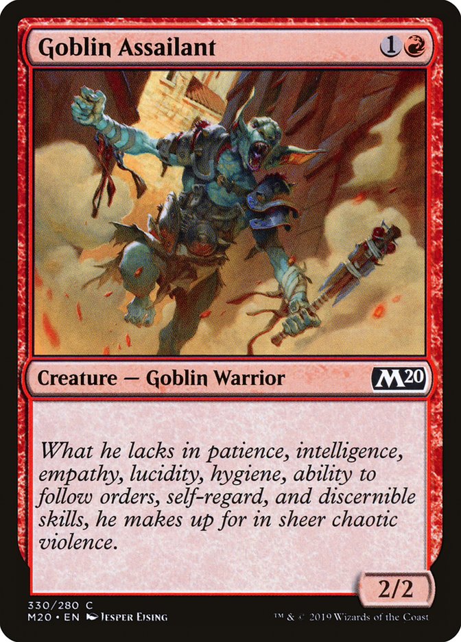 Goblin Assailant [Core Set 2020] | Pegasus Games WI