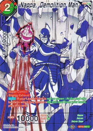 Nappa, Demolition Man (BT9-090) [Collector's Selection Vol. 2] | Pegasus Games WI