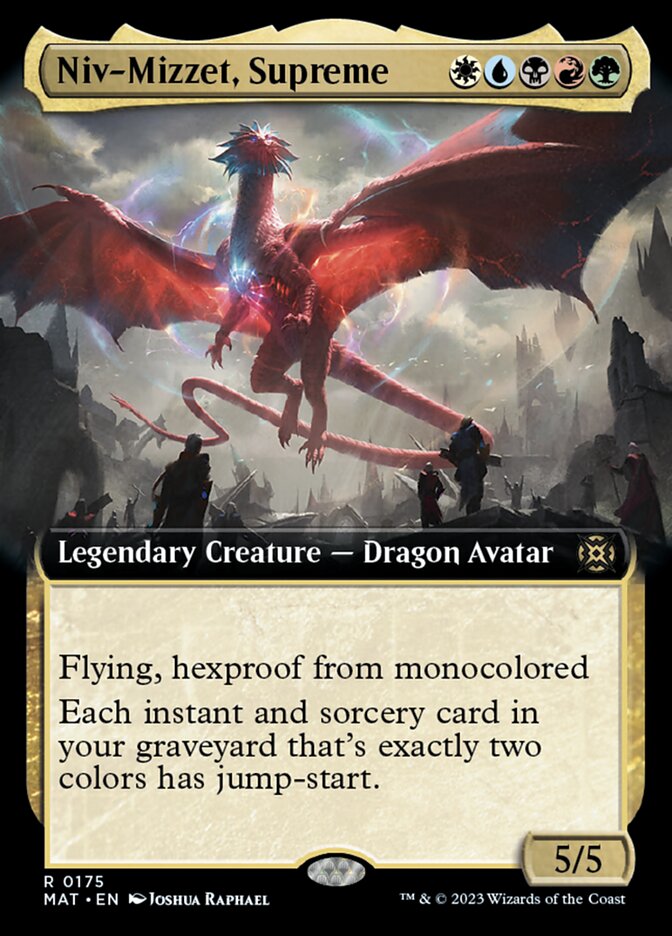 Niv-Mizzet, Supreme (Extended Art) [March of the Machine: The Aftermath] | Pegasus Games WI