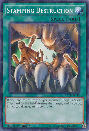 Stamping Destruction (Shatterfoil) [BP03-EN142] Common | Pegasus Games WI