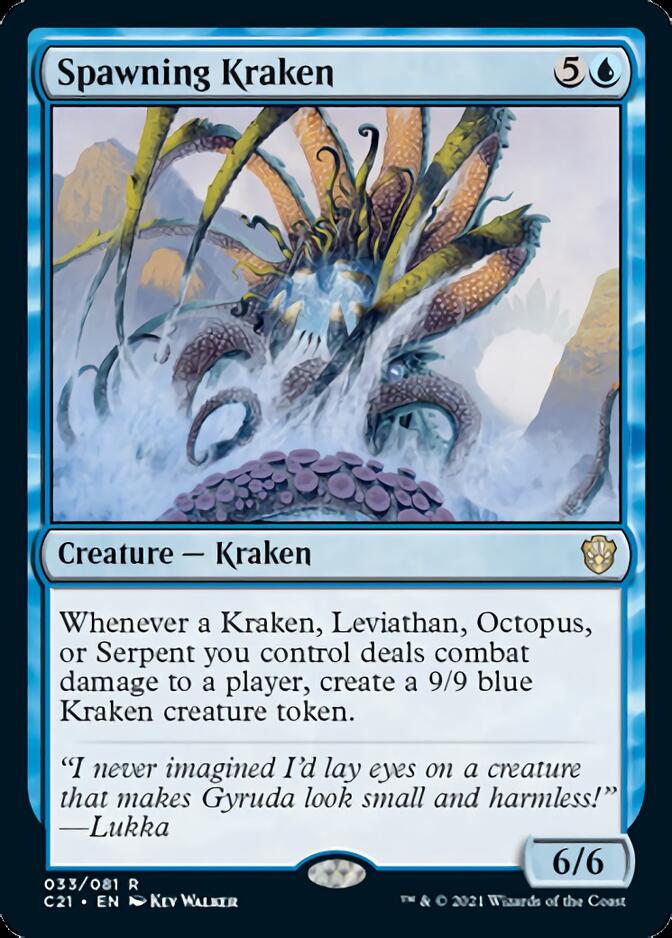 Spawning Kraken [Commander 2021] | Pegasus Games WI