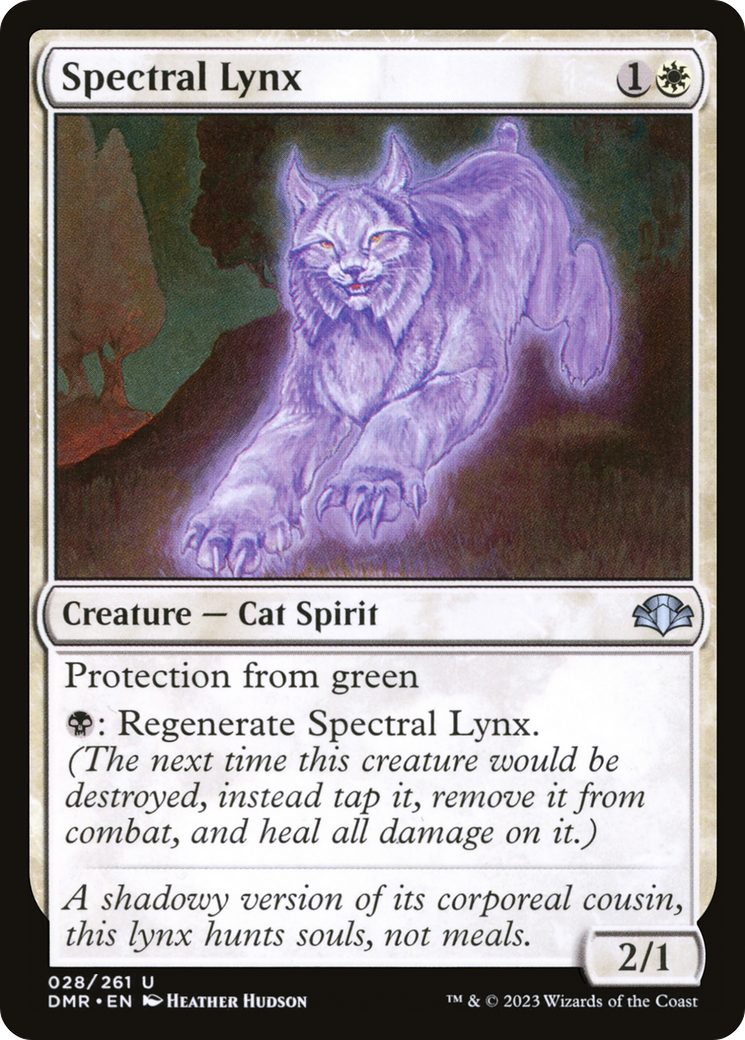 Spectral Lynx [Dominaria Remastered] | Pegasus Games WI