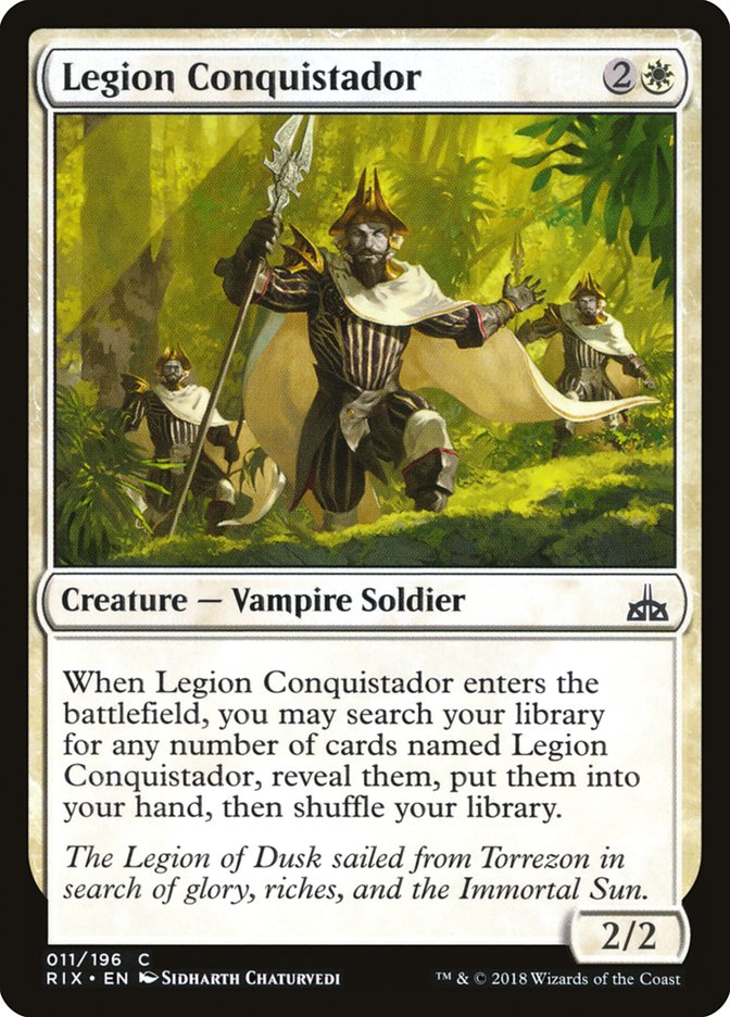 Legion Conquistador [Rivals of Ixalan] | Pegasus Games WI