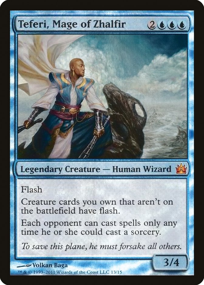 Teferi, Mage of Zhalfir [From the Vault: Legends] | Pegasus Games WI