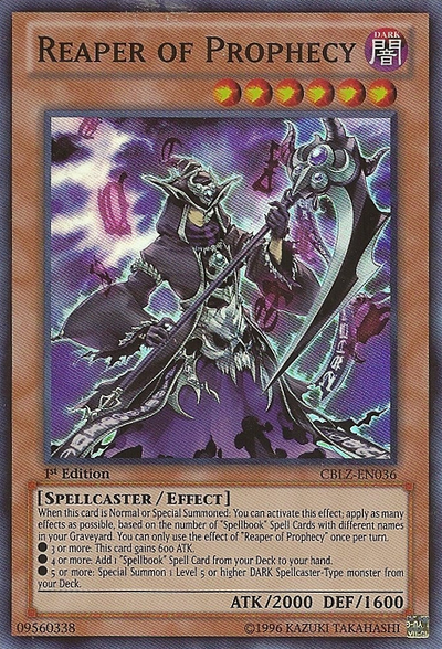 Reaper of Prophecy [CBLZ-EN036] Super Rare | Pegasus Games WI