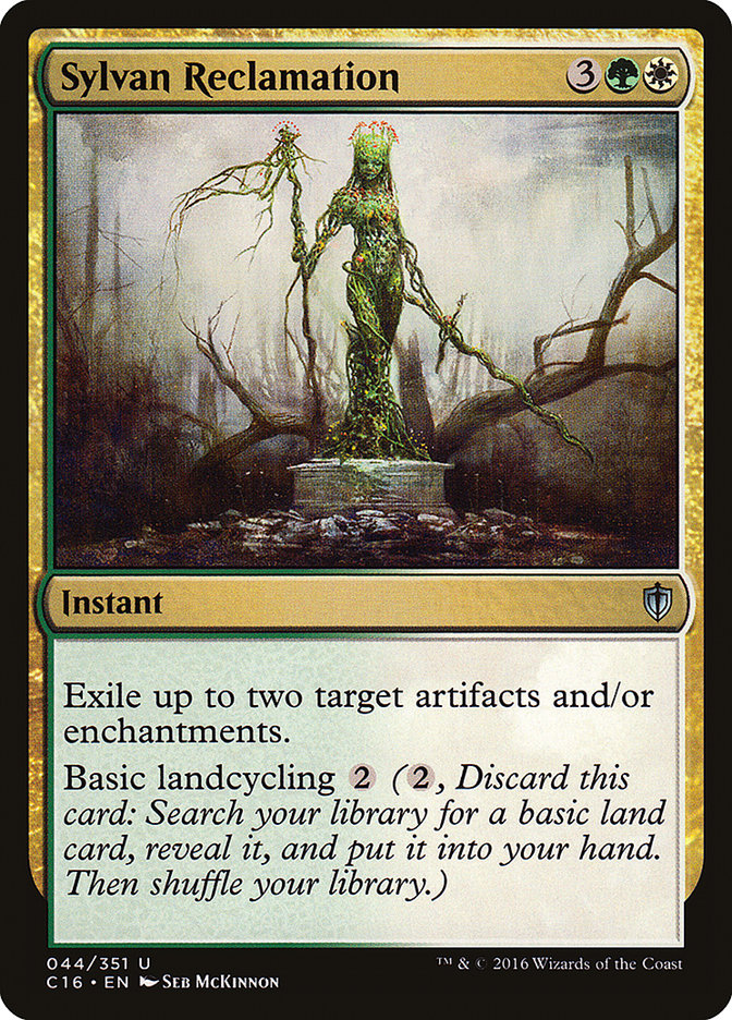Sylvan Reclamation [Commander 2016] | Pegasus Games WI