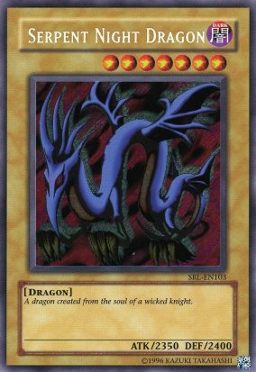 Serpent Night Dragon [SRL-103] Secret Rare | Pegasus Games WI