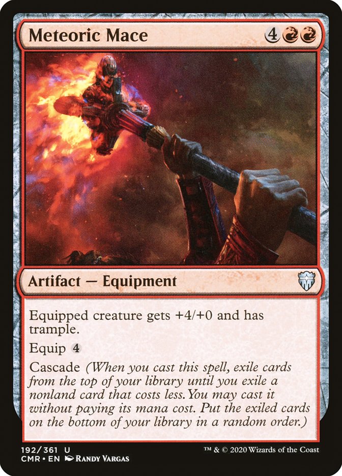 Meteoric Mace [Commander Legends] | Pegasus Games WI