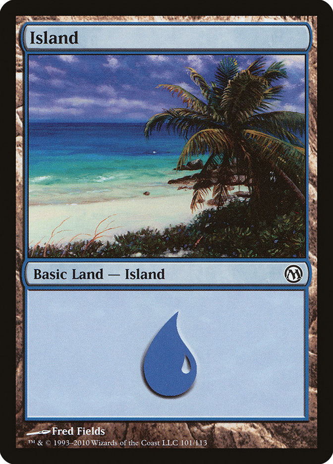 Island (101) [Duels of the Planeswalkers] | Pegasus Games WI