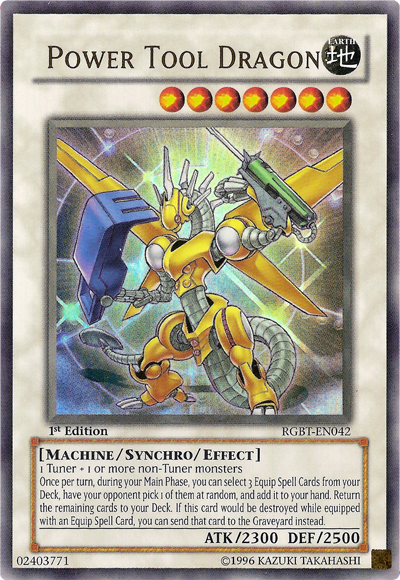 Power Tool Dragon [RGBT-EN042] Ultra Rare | Pegasus Games WI