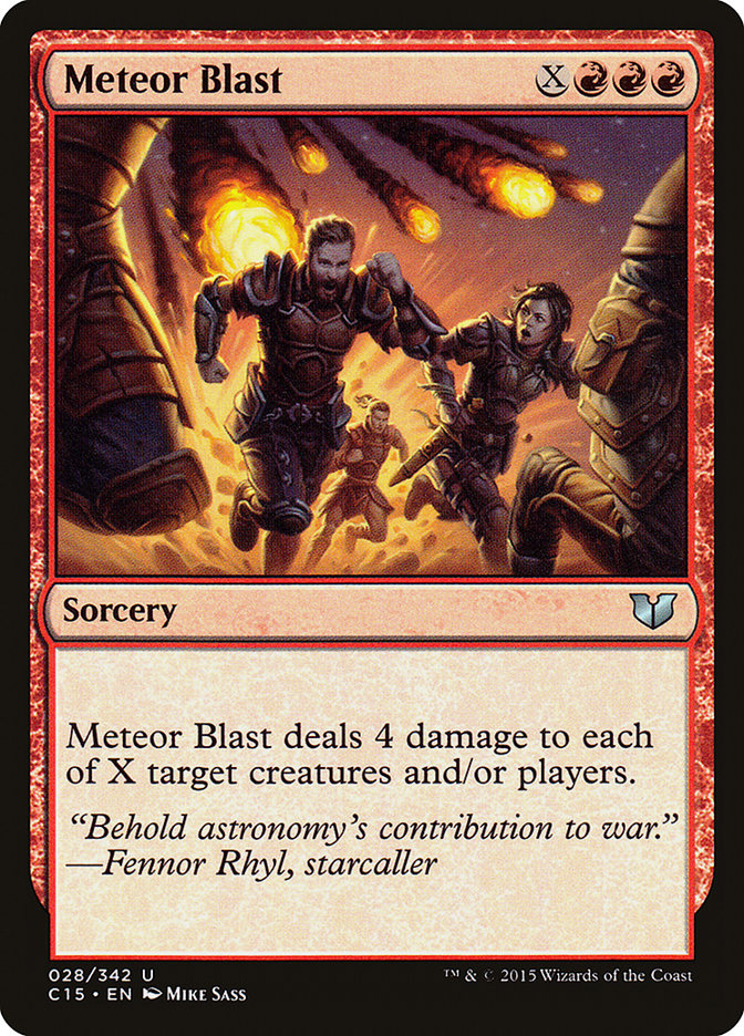 Meteor Blast [Commander 2015] | Pegasus Games WI