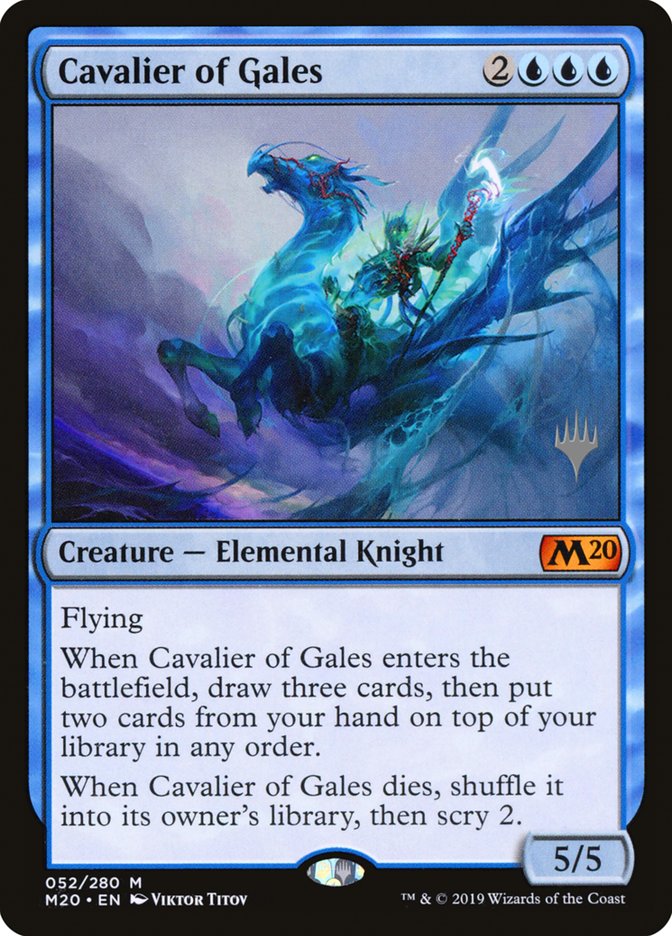 Cavalier of Gales (Promo Pack) [Core Set 2020 Promos] | Pegasus Games WI