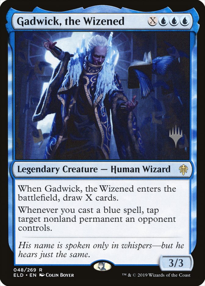 Gadwick, the Wizened (Promo Pack) [Throne of Eldraine Promos] | Pegasus Games WI