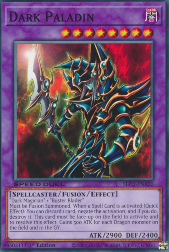 Dark Paladin [SBC1-ENA20] Common | Pegasus Games WI