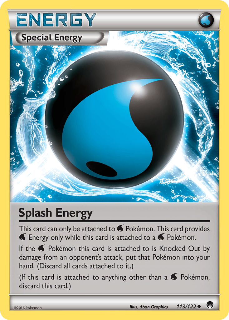 Splash Energy (113/122) [XY: BREAKpoint] | Pegasus Games WI
