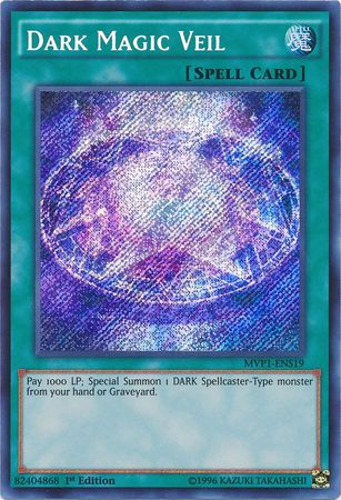 Dark Magic Veil [MVP1-ENS19] Secret Rare | Pegasus Games WI