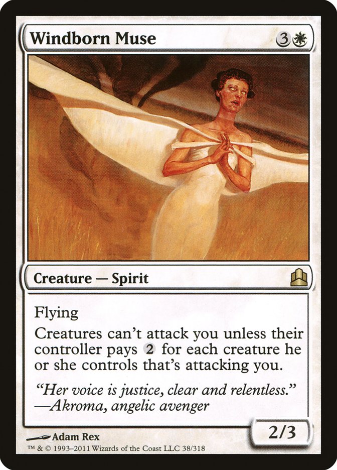 Windborn Muse [Commander 2011] | Pegasus Games WI