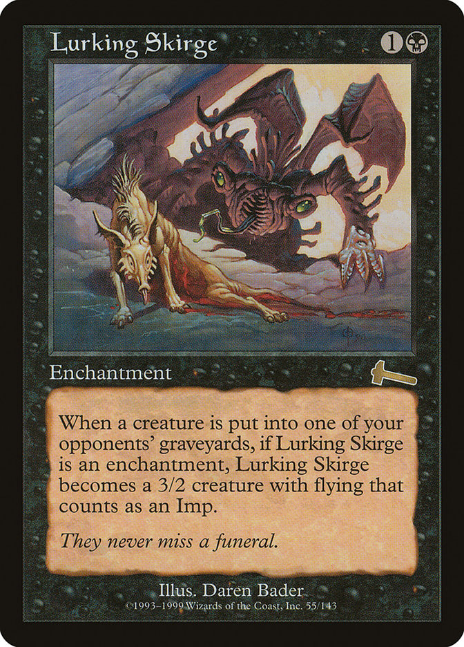 Lurking Skirge [Urza's Legacy] | Pegasus Games WI