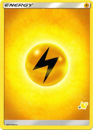 Lightning Energy (Pikachu Stamp #17) [Battle Academy 2020] | Pegasus Games WI