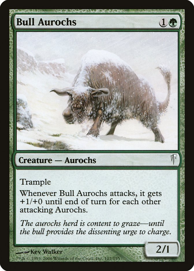 Bull Aurochs [Coldsnap] | Pegasus Games WI