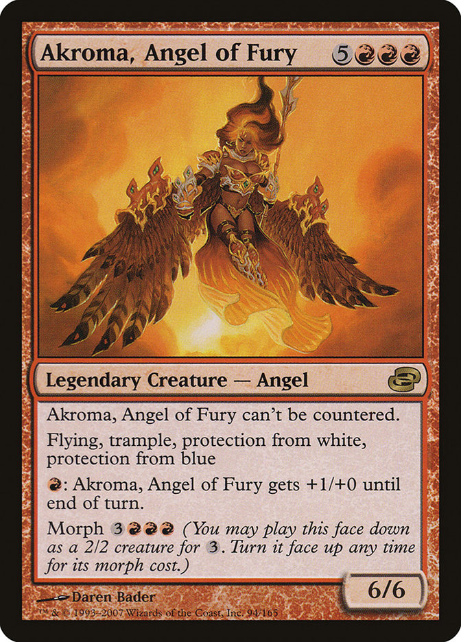 Akroma, Angel of Fury [Planar Chaos] | Pegasus Games WI