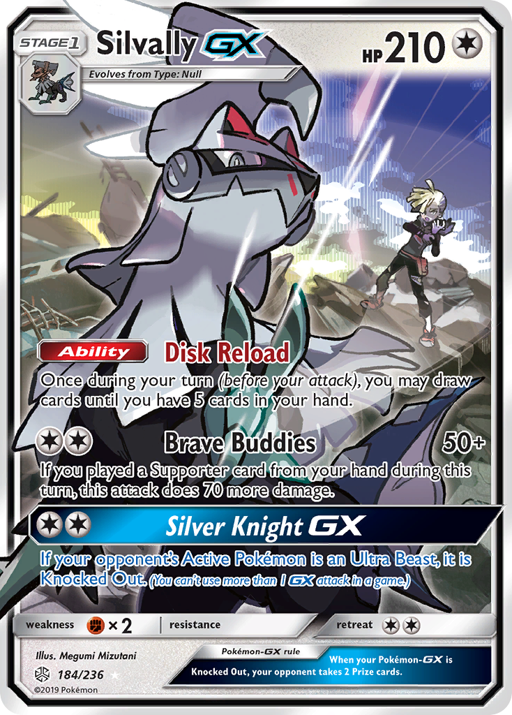 Silvally GX (184/236) [Sun & Moon: Cosmic Eclipse] | Pegasus Games WI