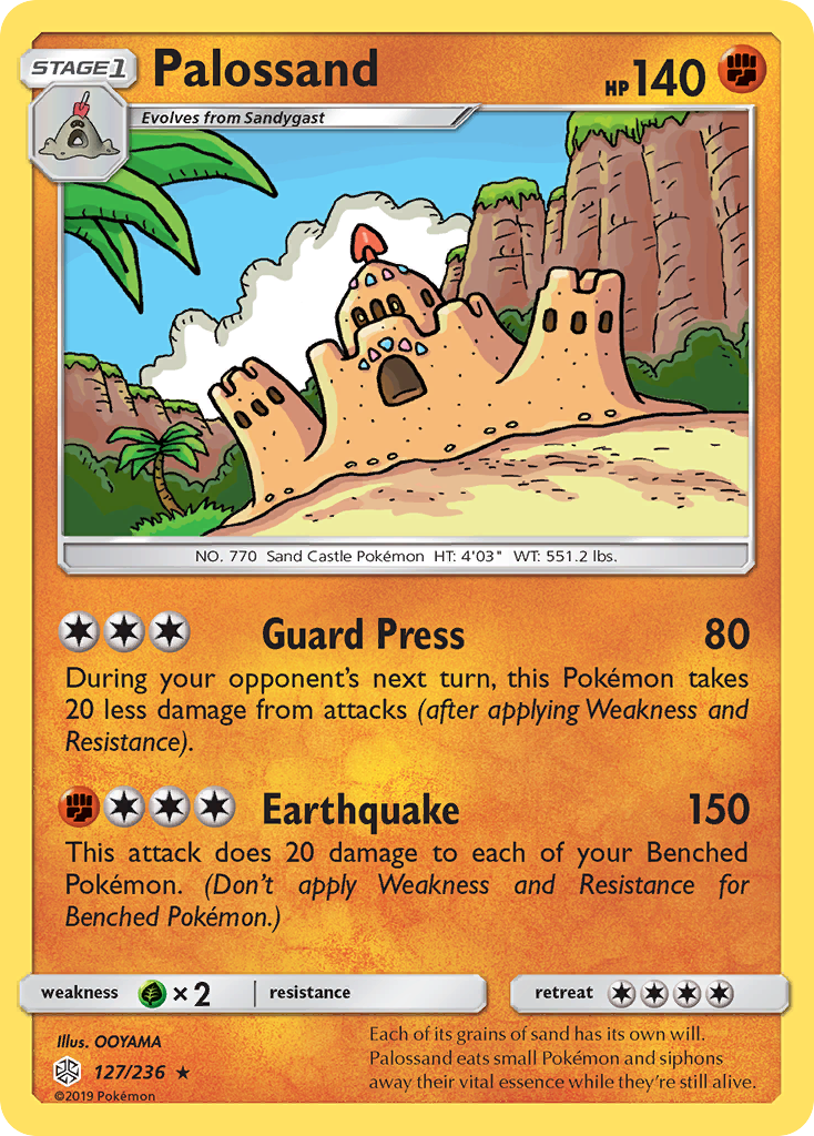 Palossand (127/236) [Sun & Moon: Cosmic Eclipse] | Pegasus Games WI