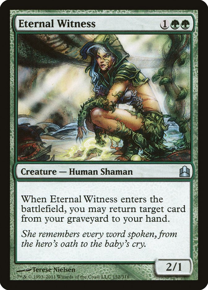 Eternal Witness [Commander 2011] | Pegasus Games WI